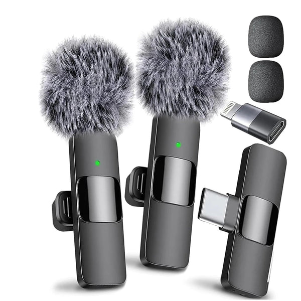 Lavalier Microphone Wireless Audio Recording